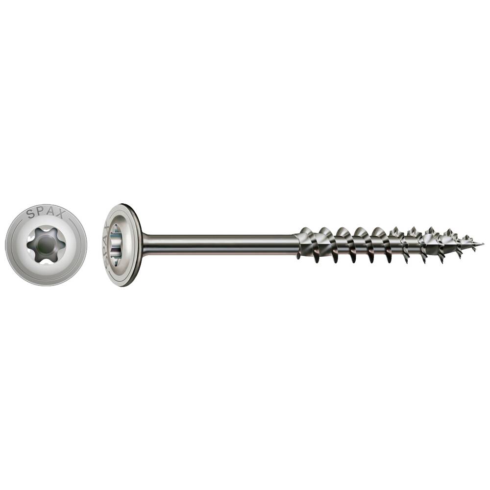 Image of SPAX 0257000801605 Wood screw 8 mm 160 mm #####T-STAR plus Stainless steel A2 50 pc(s)