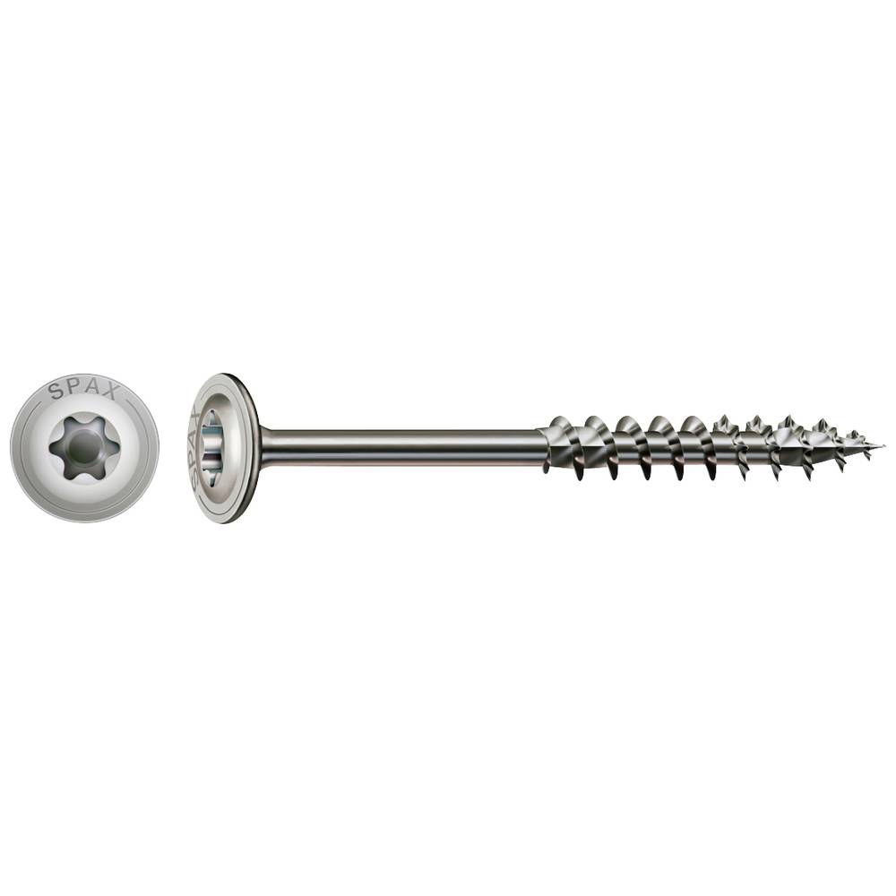Image of SPAX 0257000802205 Wood screw 8 mm 220 mm #####T-STAR plus Stainless steel A2 50 pc(s)