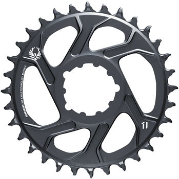 Image of SRAM 30T X-Sync 2 Direct Mount Eagle Chainring 3mm Boost Offset Lunar Gray