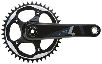 Image of SRAM Force 1 Crankset - 1725mm 10/11-Speed 42t 110 BCD BB30/PF30 Spindle Interface Black