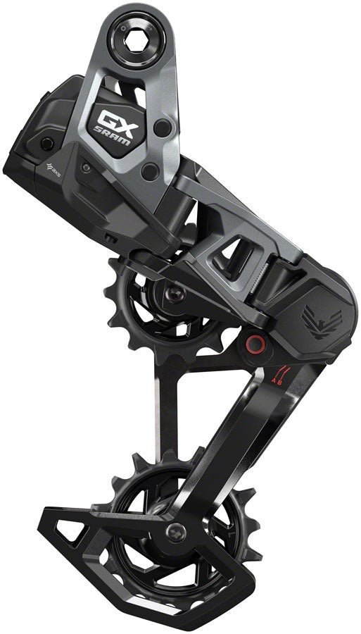Image of SRAM GX Eagle T-Type AXS Rear Derailleur - 12-Speed 52t Max (Battery Not Included) Wheel Axle Mount Steel Cage Black