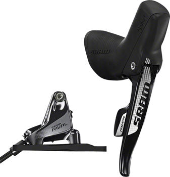 Image of SRAM Rival 22 Flat Mount Hydraulic Disc Brake with Front Shifter and 950mm Hose