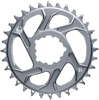 Image of SRAM X-Sync 2 Eagle Direct Mount Chainring - 30 Tooth 3mm Boost Offset 12-Speed Polar Grey