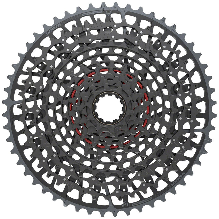 Image of SRAM X0 Eagle T-Type XG-1295 Cassette - 12-Speed 10-52t For XD Driver Black