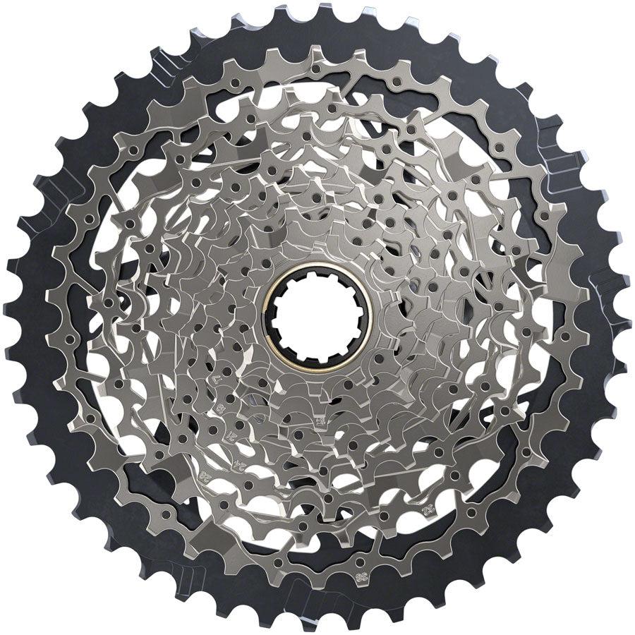 Image of SRAM XPLR XG-1271 Cassette - 12-Speed 10-44t Silver For XDR Driver Body D1