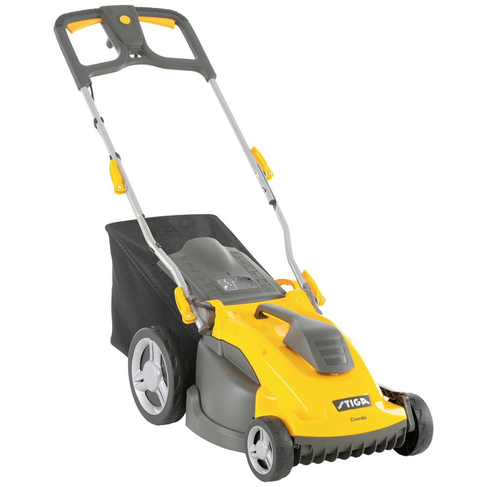 Image of STIGA COMBI 340c Mains Lawn mower 1600 W Cutting width (max) 38 cm Suitable for Lawns up to 600 mÂ²
