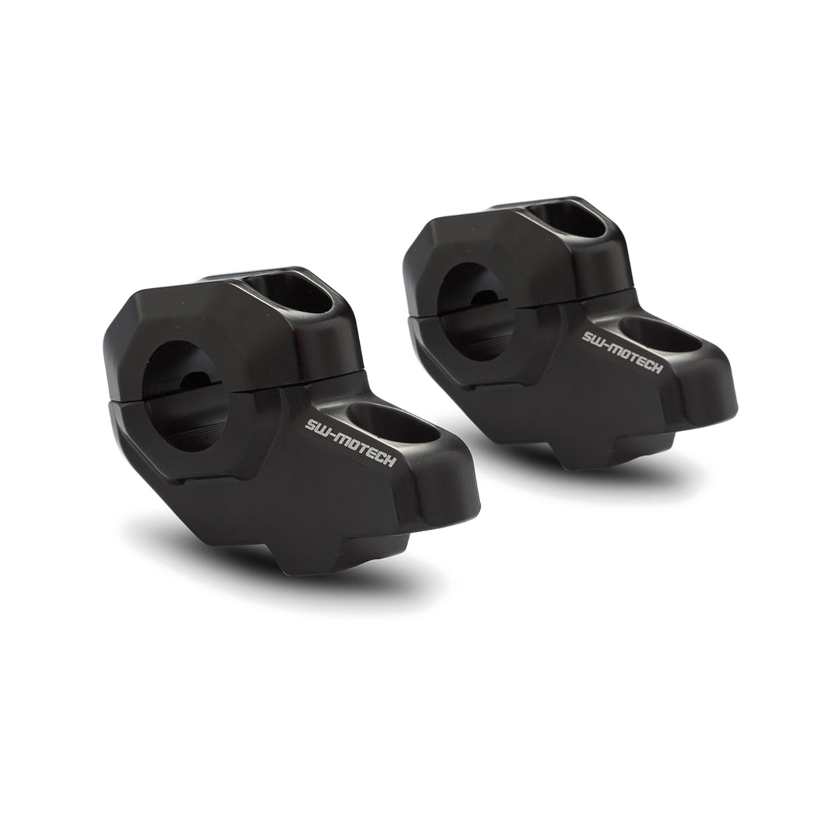 Image of SW-Motech Handlebar Risers Barback Black Size EN