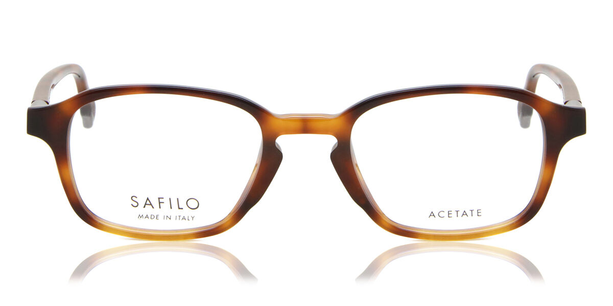 Image of Safilo BURATTO 04 WR9 Óculos de Grau Tortoiseshell Masculino PRT