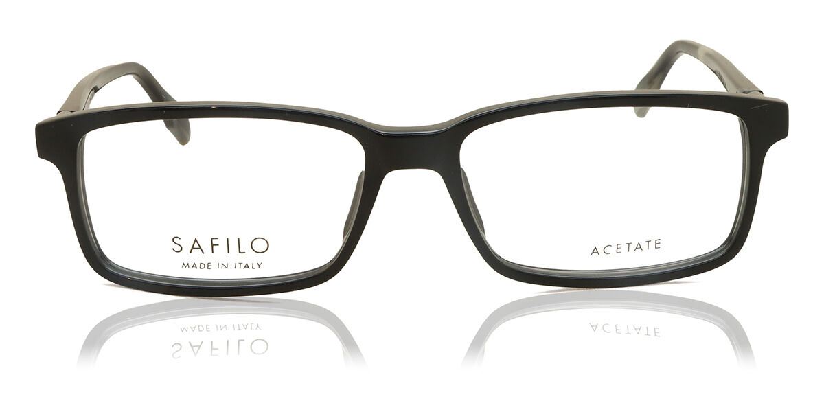 Image of Safilo LASTRA 02 807 Óculos de Grau Pretos Masculino BRLPT