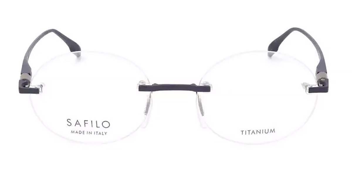 Image of Safilo LENTE 02 FLL Óculos de Grau Azuis Masculino PRT