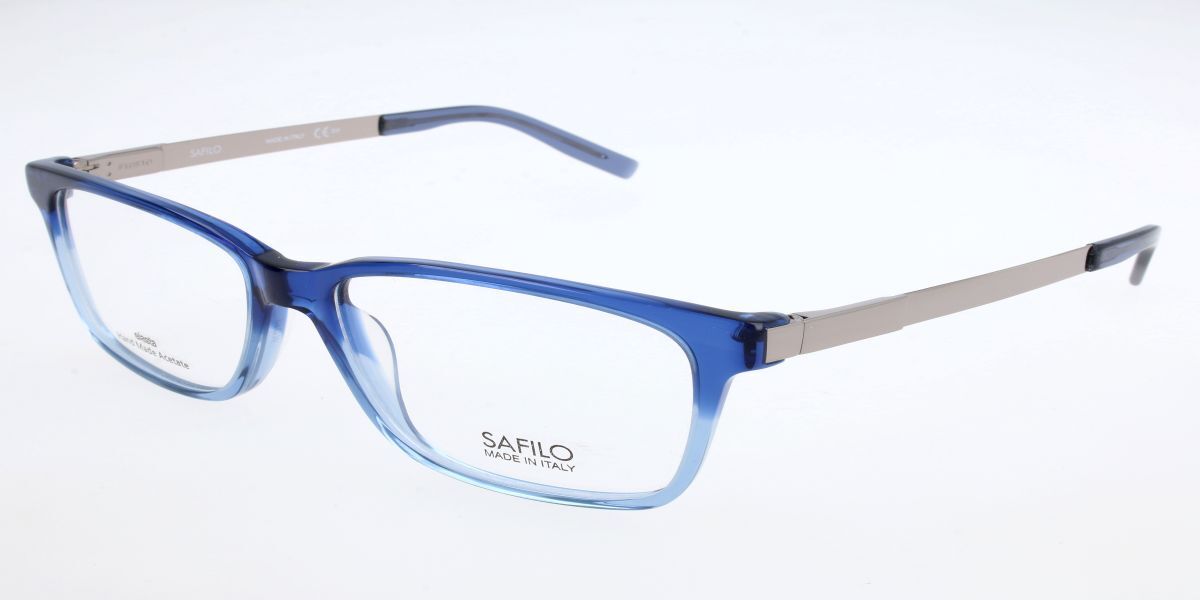 Image of Safilo SA 1029 V4W Óculos de Grau Azuis Masculino BRLPT