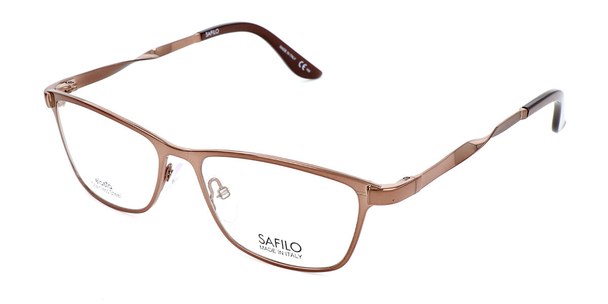 Image of Safilo SA 6025 V9N Óculos de Grau Marrons Feminino PRT