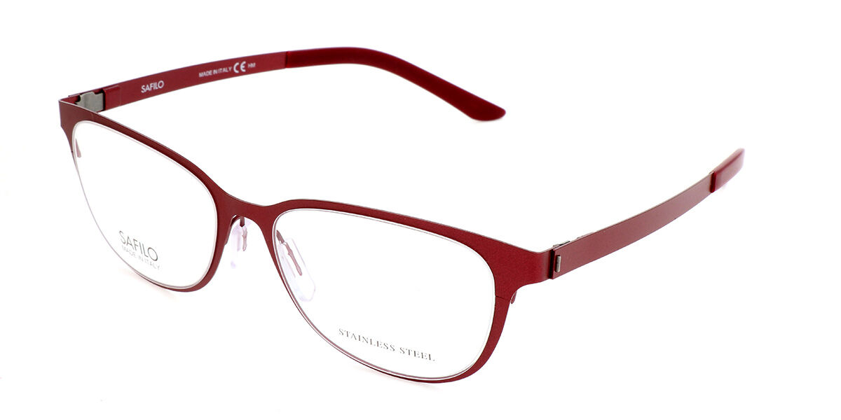 Image of Safilo SA 6045 PQP Óculos de Grau Vermelhos Feminino BRLPT