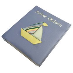 Image of Sailboat Personalized Baby Memory Book