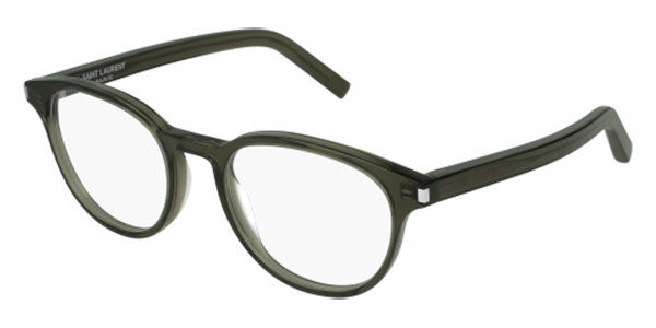 Image of Saint Laurent CLASSIC 10 016 Óculos de Grau Verdes Masculino BRLPT