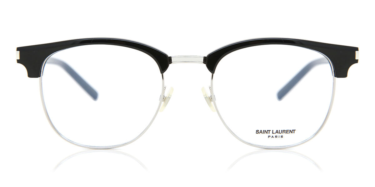 Image of Saint Laurent SL 104 001 Óculos de Grau Pretos Masculino PRT