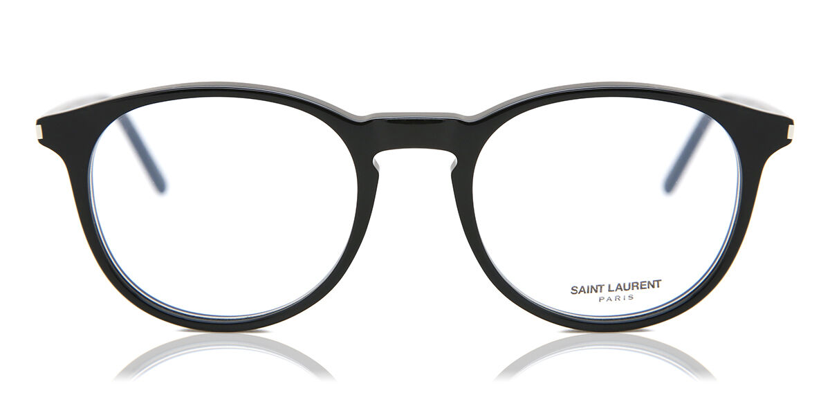 Image of Saint Laurent SL 106 001 Óculos de Grau Pretos Masculino BRLPT