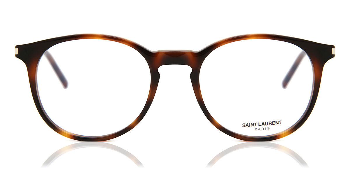 Image of Saint Laurent SL 106 002 Óculos de Grau Tortoiseshell Masculino BRLPT