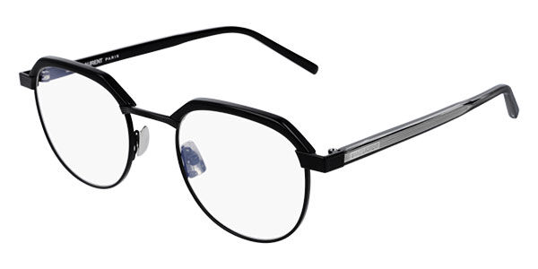 Image of Saint Laurent SL 124 004 Óculos de Grau Azuis Masculino PRT