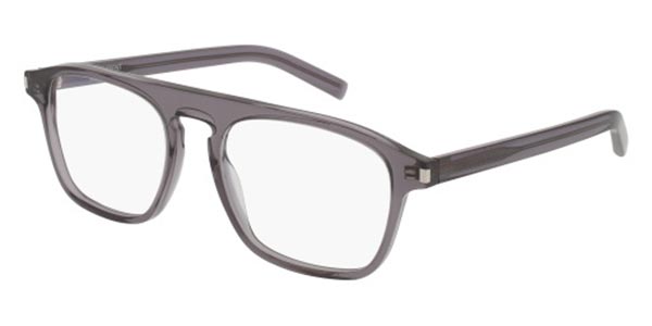 Image of Saint Laurent SL 157 003 Óculos de Grau Cinzas Masculino PRT