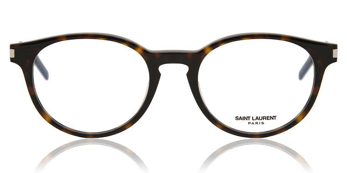 Image of Saint Laurent SL 25 003 Óculos de Grau Tortoiseshell Masculino BRLPT