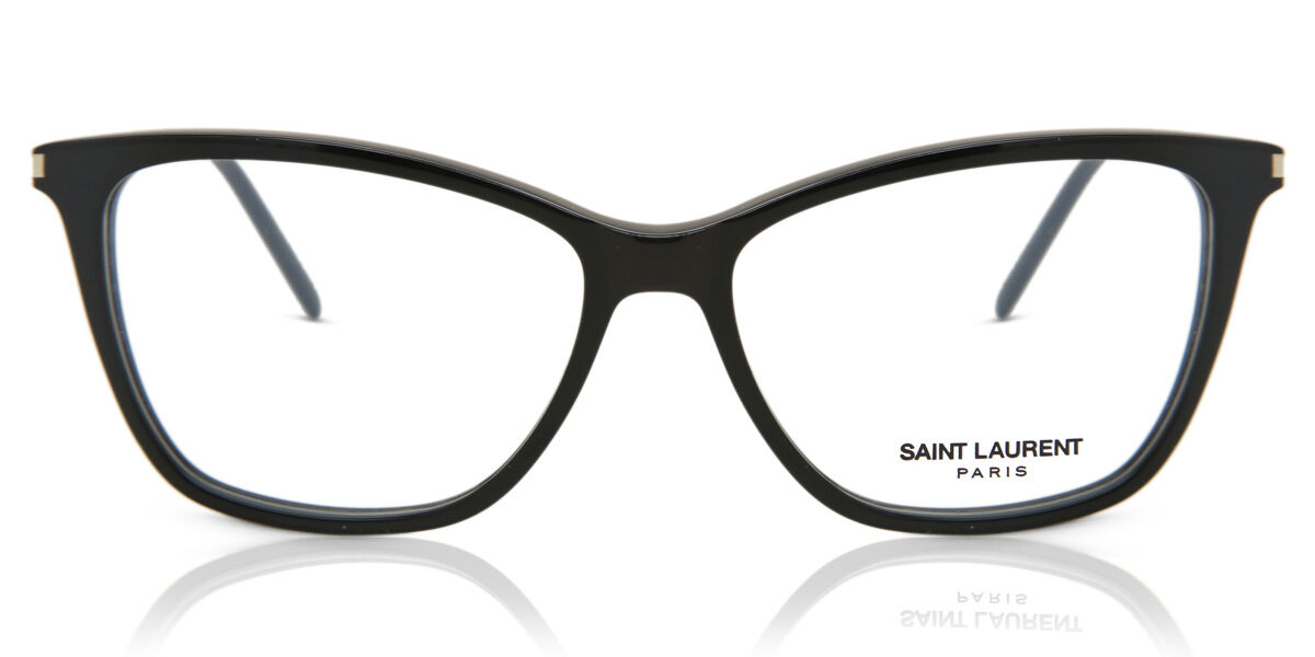 Image of Saint Laurent SL 259 001 53 Czarne Damskie Okulary Korekcyjne PL