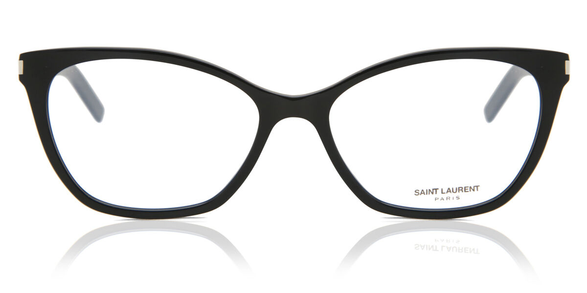 Image of Saint Laurent SL 287 SLIM 001 Óculos de Grau Pretos Feminino PRT