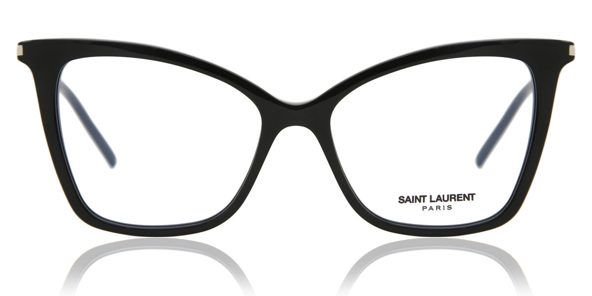 Image of Saint Laurent SL 386 001 Óculos de Grau Pretos Feminino BRLPT