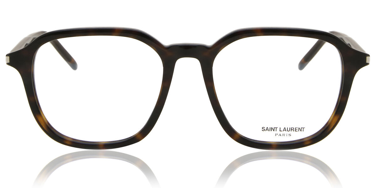 Image of Saint Laurent SL 387 002 Óculos de Grau Tortoiseshell Masculino BRLPT