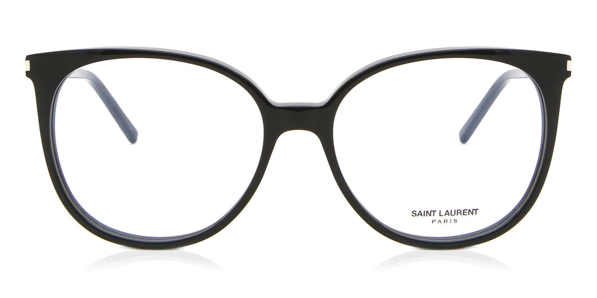 Image of Saint Laurent SL 39 001 Óculos de Grau Pretos Masculino BRLPT