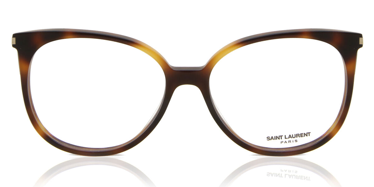 Image of Saint Laurent SL 39 002 Óculos de Grau Tortoiseshell Masculino PRT
