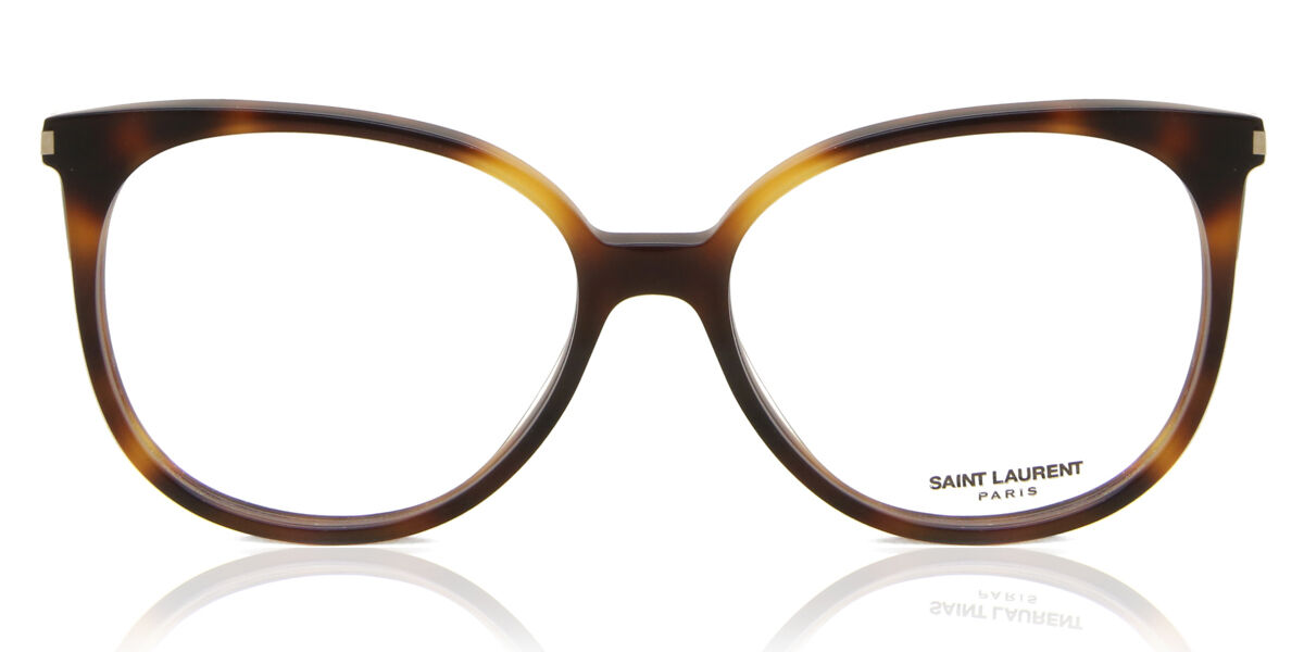 Image of Saint Laurent SL 39 002 54 Tortoiseshell Meskie Okulary Korekcyjne PL