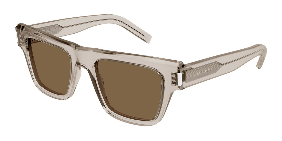 Image of Saint Laurent SL 469 017 Óculos de Sol Marrons Masculino PRT