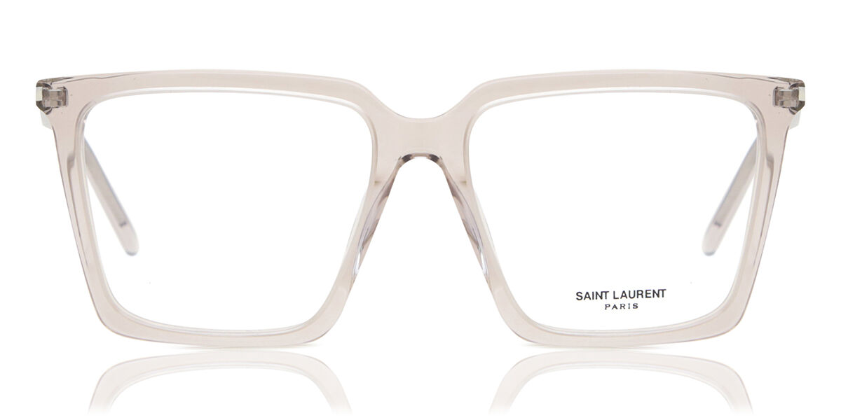 Image of Saint Laurent SL 474 OPT 003 Óculos de Grau Marrons Feminino BRLPT