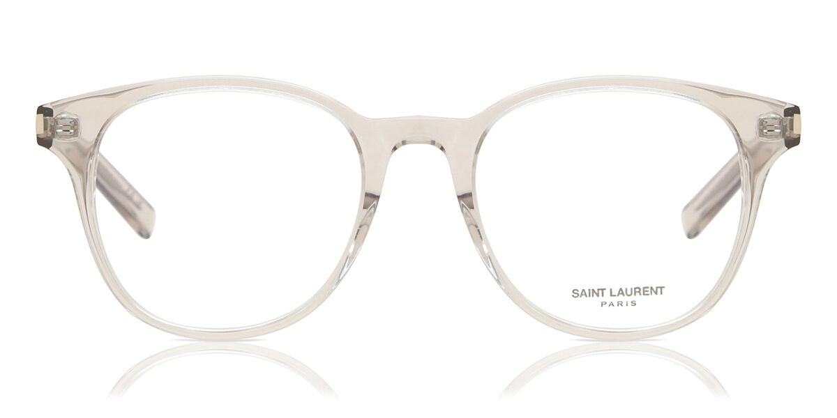 Image of Saint Laurent SL 523 003 Óculos de Grau Amarelos Masculino BRLPT