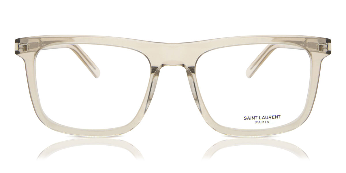 Image of Saint Laurent SL 547 SLIM OPT 008 Óculos de Grau Marrons Masculino BRLPT