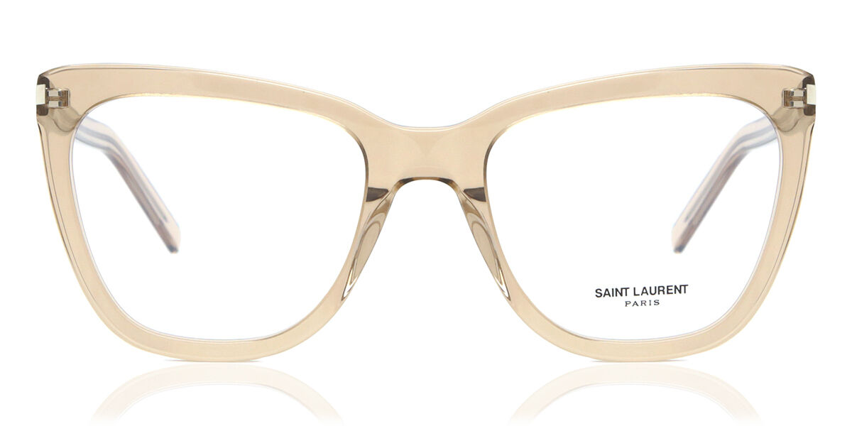 Image of Saint Laurent SL 548 SLIM OPT 003 Gafas Recetadas para Mujer Marrones ESP