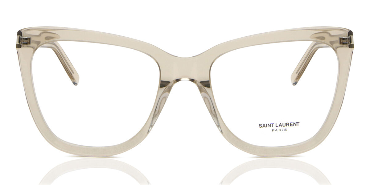 Image of Saint Laurent SL 548 SLIM OPT 004 Óculos de Grau Marrons Feminino BRLPT