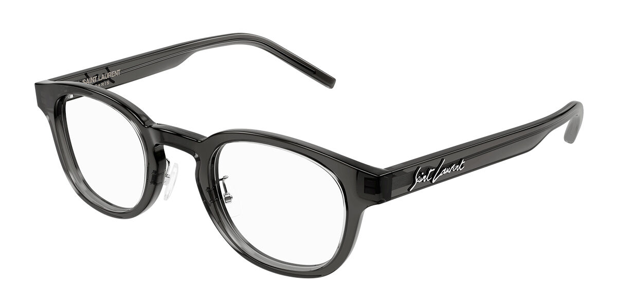Image of Saint Laurent SL 630/J Formato Asiático 003 Óculos de Grau Transparentes Masculino BRLPT