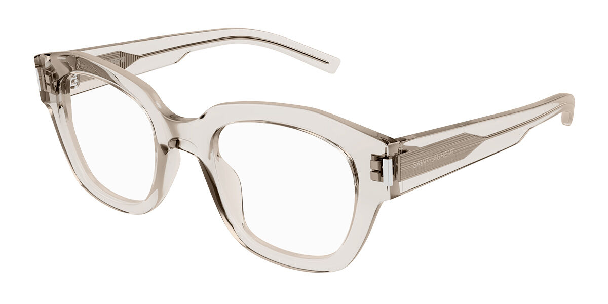 Image of Saint Laurent SL 640 Asian Fit 004 Óculos de Grau Marrons Feminino PRT