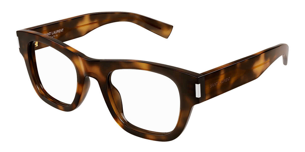 Image of Saint Laurent SL 698 003 Óculos de Grau Tortoiseshell Masculino PRT