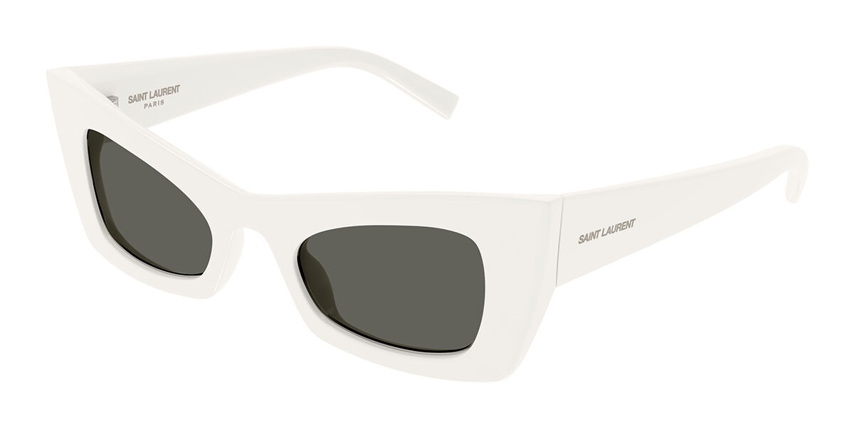 Image of Saint Laurent SL 702 003 Óculos de Sol Brancos Feminino PRT