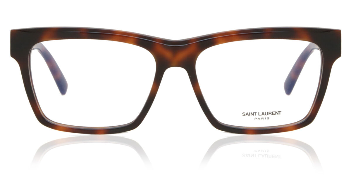 Image of Saint Laurent SL M104 OPT 003 Óculos de Grau Tortoiseshell Feminino PRT
