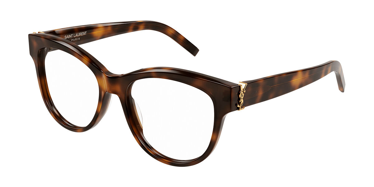 Image of Saint Laurent SL M108 007 Óculos de Grau Tortoiseshell Feminino BRLPT