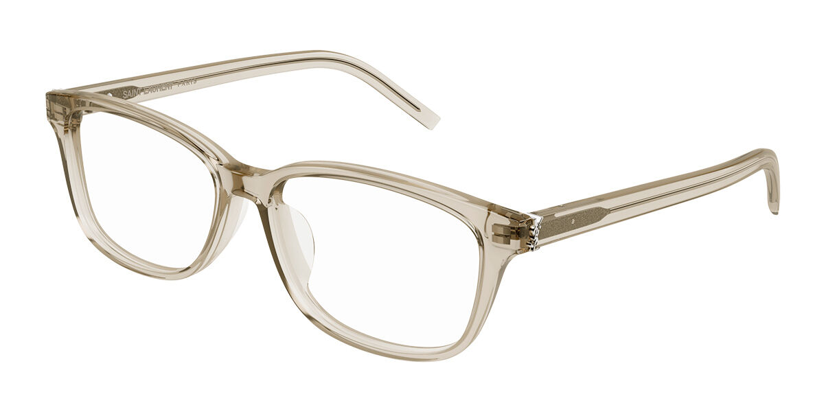 Image of Saint Laurent SL M109/F Asian Fit 004 Óculos de Grau Marrons Feminino PRT