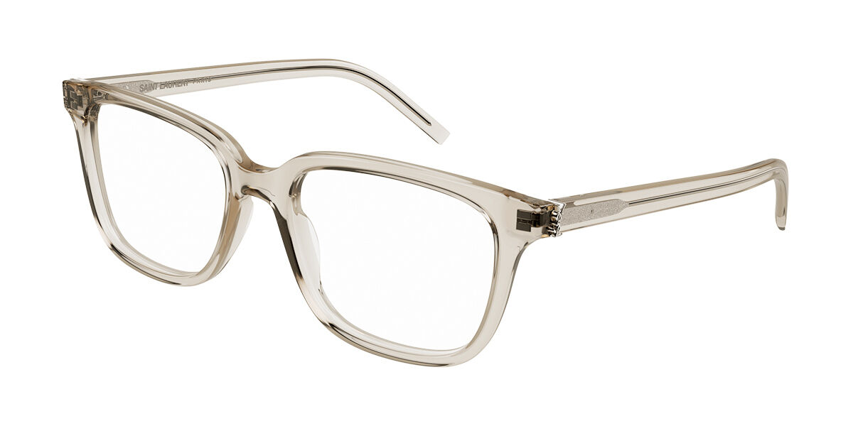 Image of Saint Laurent SL M110/F Formato Asiático 006 Óculos de Grau Marrons Feminino BRLPT