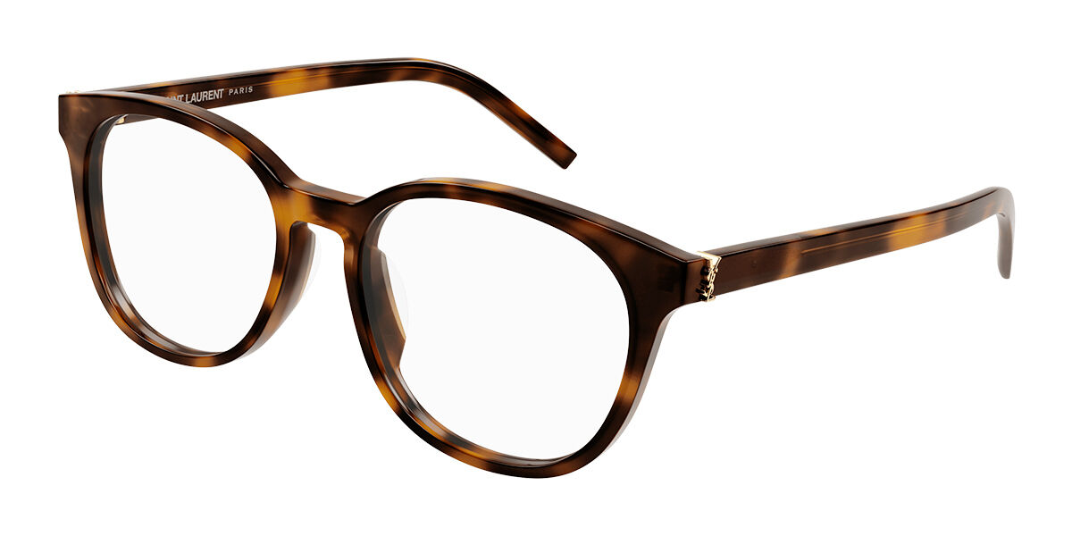 Image of Saint Laurent SL M111/F Asian Fit 002 Óculos de Grau Tortoiseshell Feminino PRT