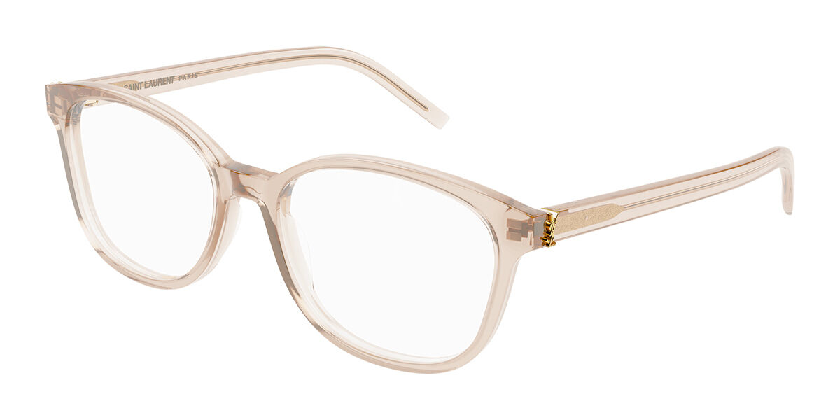 Image of Saint Laurent SL M113 003 54 Brązowe Damskie Okulary Korekcyjne PL