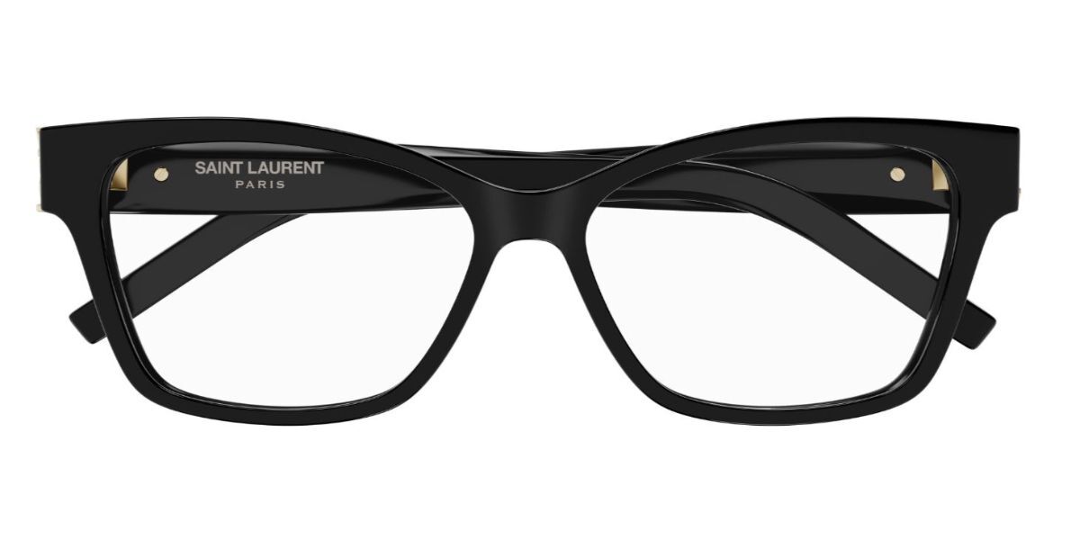 Image of Saint Laurent SL M116 001 Óculos de Grau Pretos Feminino PRT