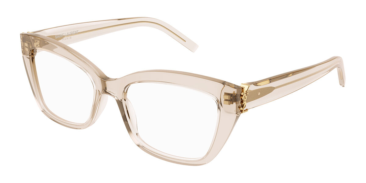 Image of Saint Laurent SL M117 004 Óculos de Grau Marrons Feminino BRLPT